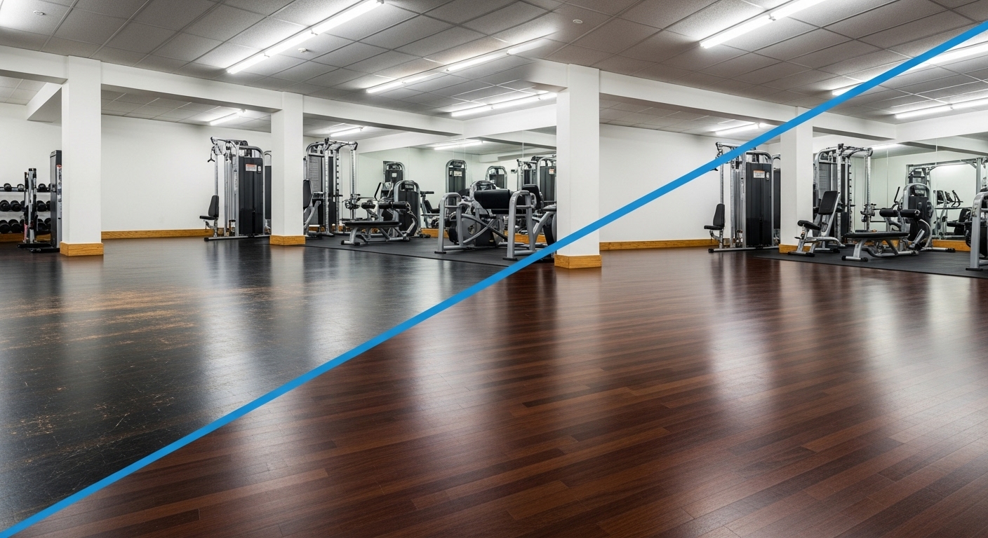 Academia - piso recuperado