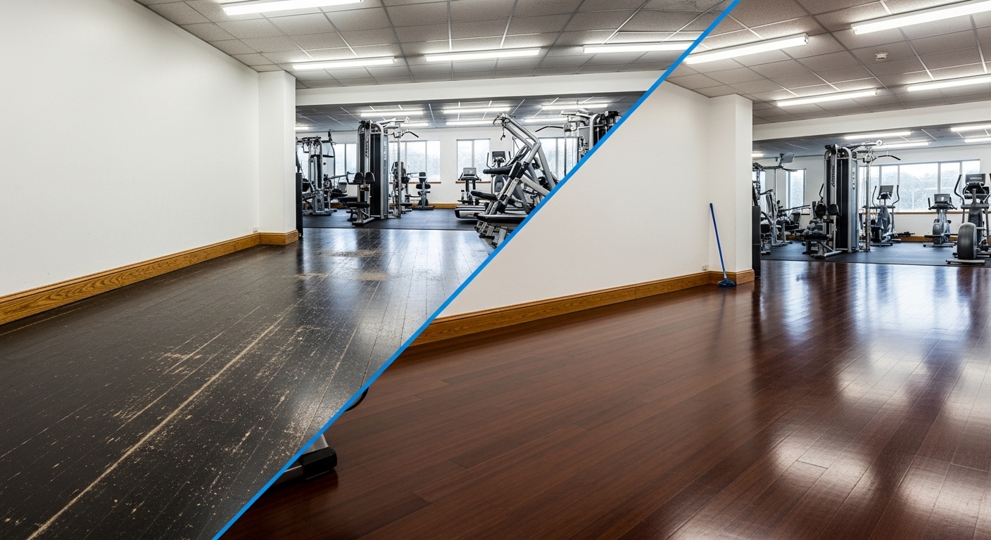 Academia - limpeza profunda