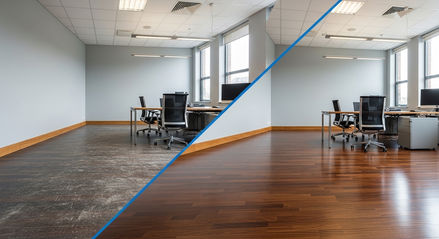 Escritório - piso renovado