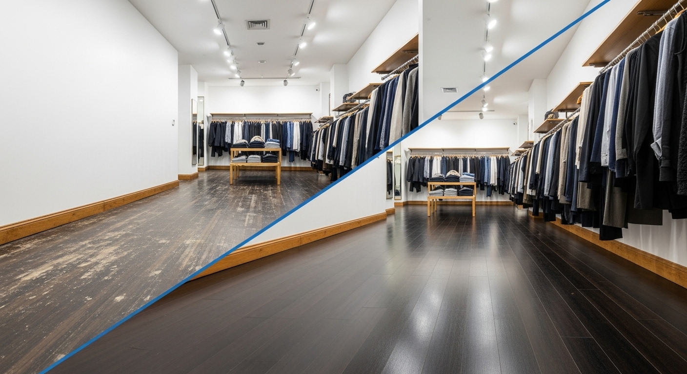 Loja - piso recuperado