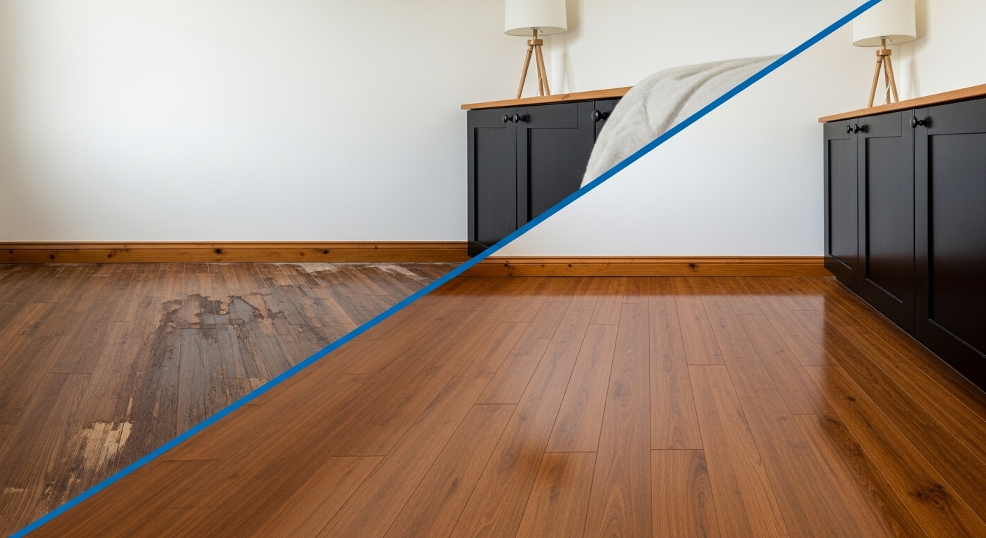 Piso recuperado pela Aplic-Já